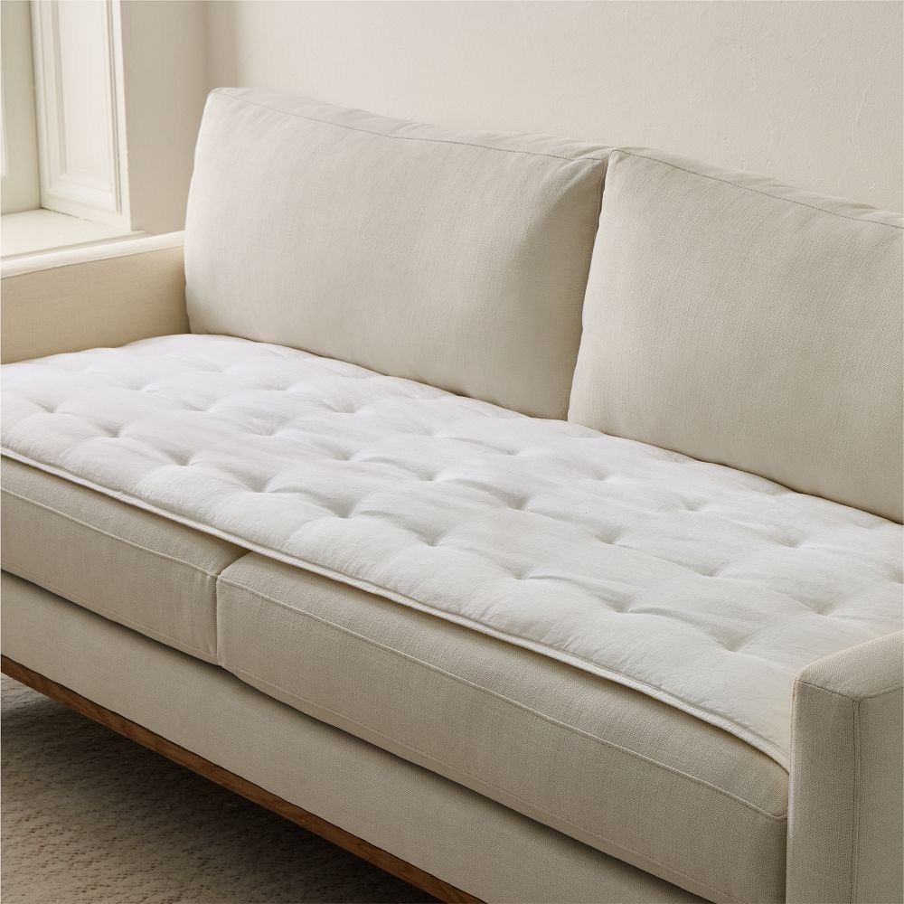 NWT West Elm Quilted Sofa Overlay - Picture 2 of 5